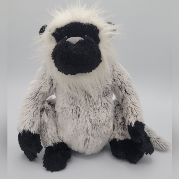 Webkinz Grey Langur Monkey Plush Only No Code Ganz - Picture 1 of 3